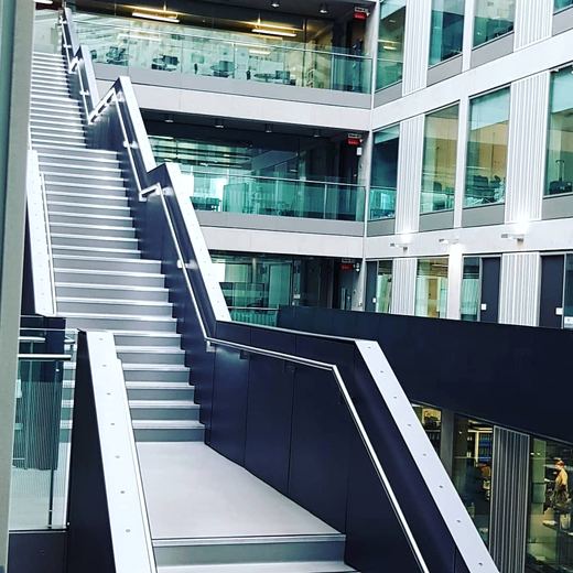 Modern campus facilities, United Kingdom
